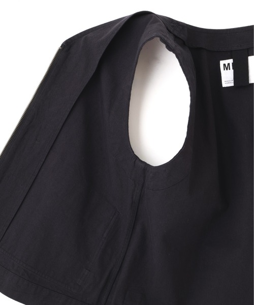 MHL.（エムエイチエル）の「FADED COTTON TWILL BLOUSON（ブルゾン・レディース・ブルー系その他6/ホワイト系その他3・2）」の8枚目の写真