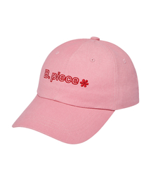BUBBLPIECE（バブルピース）の「ビフラワーボールキャップ_ピンク（キャップ）」