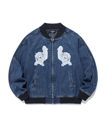 NICE GHOST CLUB（ナイスゴーストクラブ）の「NEW HEAVEN DENIM SOUVENIR JACKET_BLUE(NG2FSUJ201A)（デニムジャケット）」