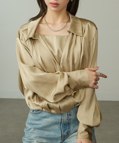 PHILIPPE AUDIBERT(フィリップ オーディベール)の「【PHILIPPE AUDIBERT】Small Dilys necklace CO5220 AR(ネックレス・レディース・シルバー・FREE)」の13枚目の写真