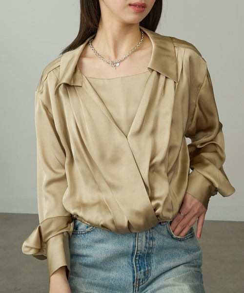 PHILIPPE AUDIBERT(フィリップ オーディベール)の「【PHILIPPE AUDIBERT】Small Dilys necklace CO5220 AR(ネックレス・レディース・シルバー・FREE)」の12枚目の写真
