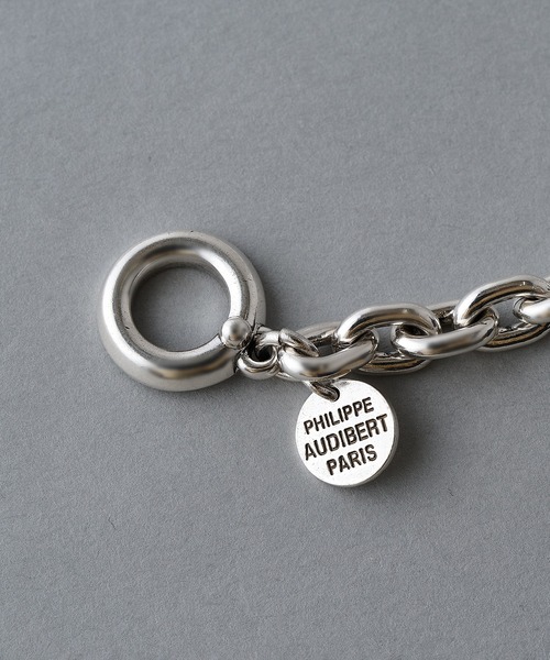 PHILIPPE AUDIBERT(フィリップ オーディベール)の「【PHILIPPE AUDIBERT】Small Dilys necklace CO5220 AR(ネックレス・レディース・シルバー・FREE)」の4枚目の写真