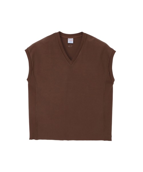 Champion(チャンピオン)の「【Champion/チャンピオン】レディース リバースウィーブ(R) スリーブレスシャツ(Tシャツ/カットソー・レディース・ブラック系その他/ダークブラウン/ダークネイビー/パープル系その他・LARGE/MEDIUM)」の3枚目の写真