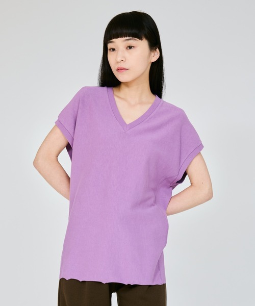 Champion(チャンピオン)の「【Champion/チャンピオン】レディース リバースウィーブ(R) スリーブレスシャツ(Tシャツ/カットソー・レディース・ブラック系その他/ダークブラウン/ダークネイビー/パープル系その他・LARGE/MEDIUM)」の1枚目の写真