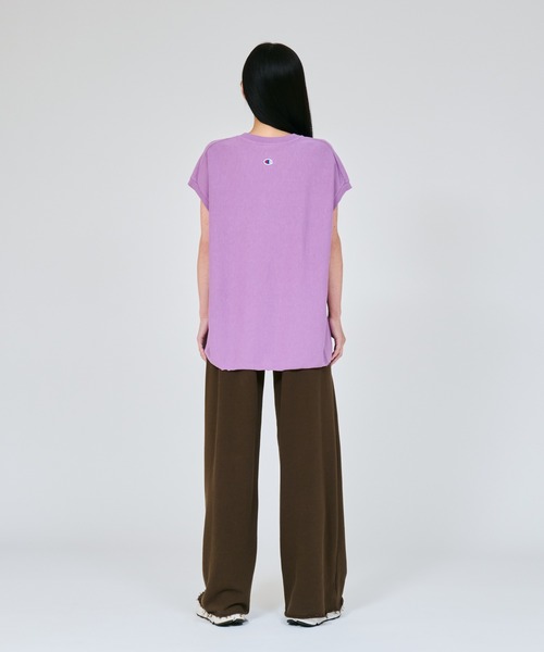 Champion(チャンピオン)の「【Champion/チャンピオン】レディース リバースウィーブ(R) スリーブレスシャツ(Tシャツ/カットソー・レディース・ブラック系その他/ダークブラウン/ダークネイビー/パープル系その他・LARGE/MEDIUM)」の10枚目の写真
