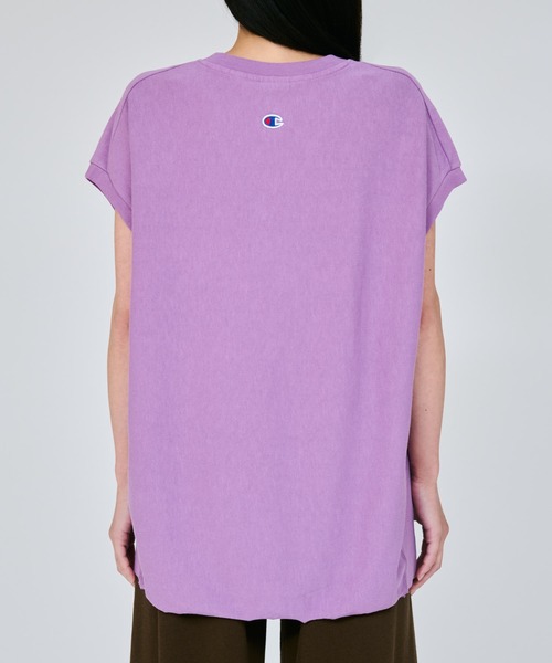 Champion(チャンピオン)の「【Champion/チャンピオン】レディース リバースウィーブ(R) スリーブレスシャツ(Tシャツ/カットソー・レディース・ブラック系その他/ダークブラウン/ダークネイビー/パープル系その他・LARGE/MEDIUM)」の6枚目の写真