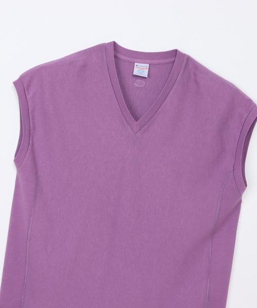 Champion(チャンピオン)の「【Champion/チャンピオン】レディース リバースウィーブ(R) スリーブレスシャツ(Tシャツ/カットソー・レディース・ブラック系その他/ダークブラウン/ダークネイビー/パープル系その他・LARGE/MEDIUM)」の15枚目の写真