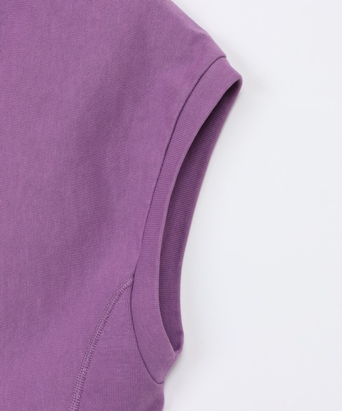 Champion(チャンピオン)の「【Champion/チャンピオン】レディース リバースウィーブ(R) スリーブレスシャツ(Tシャツ/カットソー・レディース・ブラック系その他/ダークブラウン/ダークネイビー/パープル系その他・LARGE/MEDIUM)」の16枚目の写真