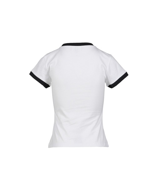 GANNI（ガニー）の「BASIC COTTON JERSEY MARGOT KITTY PRINT（Tシャツ/カットソー・メンズ・ホワイト・X-SMALL/MEDIUM/SMALL）」の2枚目の写真