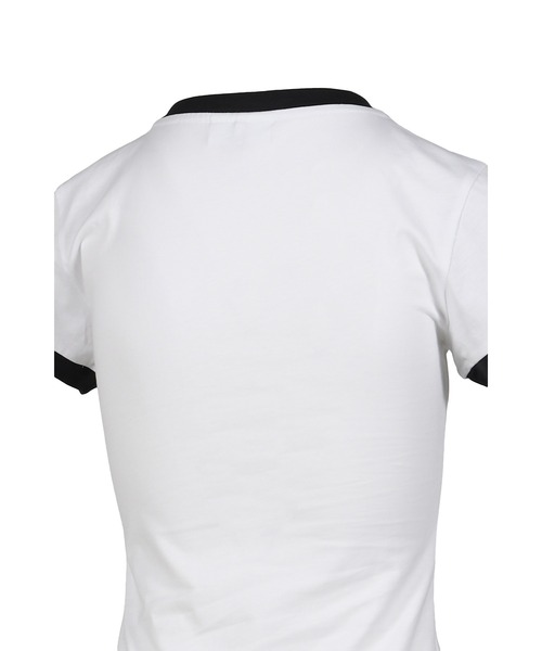 GANNI（ガニー）の「BASIC COTTON JERSEY MARGOT KITTY PRINT（Tシャツ/カットソー・メンズ・ホワイト・X-SMALL/MEDIUM/SMALL）」の4枚目の写真