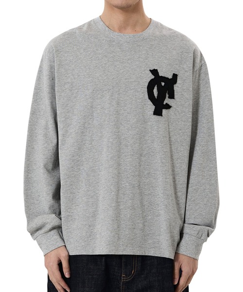 OY（オーワイ）の「『OY/オーワイ』LOGO PATCH L/S TEE/ロゴパッチ長袖Tシャツ（Tシャツ/カットソー・メンズ・ブラック/グレー/ネイビー/ホワイト・L/M）」の16枚目の写真