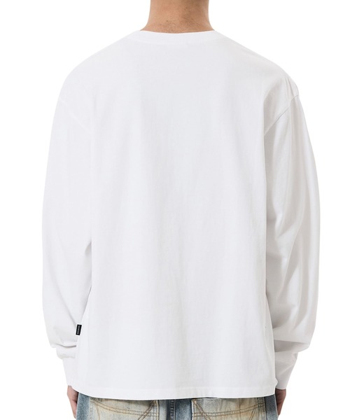 OY（オーワイ）の「『OY/オーワイ』LOGO PATCH L/S TEE/ロゴパッチ長袖Tシャツ（Tシャツ/カットソー・メンズ・ブラック/グレー/ネイビー/ホワイト・L/M）」の12枚目の写真