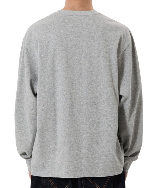 OY（オーワイ）の「『OY/オーワイ』LOGO PATCH L/S TEE/ロゴパッチ長袖Tシャツ（Tシャツ/カットソー・メンズ・ブラック/グレー/ネイビー/ホワイト・L/M）」の18枚目の写真