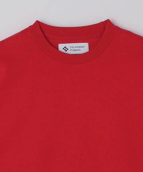 City Ambient Products（シティアンビエントプロダクツ）の「City Ambient Products: ソフト テンジク ロングスリーブ（Tシャツ/カットソー・メンズ・レッド/チャコールグレー/グレー・SMALL/LARGE/MEDIUM）」の7枚目の写真
