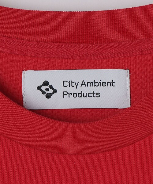 City Ambient Products（シティアンビエントプロダクツ）の「City Ambient Products: ソフト テンジク ロングスリーブ（Tシャツ/カットソー・メンズ・レッド/チャコールグレー/グレー・SMALL/LARGE/MEDIUM）」の9枚目の写真
