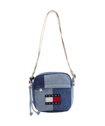 tommy jeans | デニムパッチワークリポーターバッグ(ボディバッグ/ウエストポーチ)