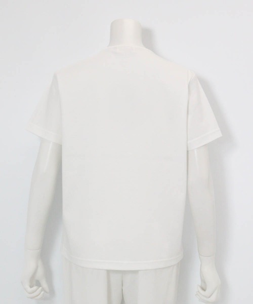 Picone CLUB(ピッコーネクラブ)の「コットン100%プリントプルオーバー(Tシャツ/カットソー・レディース・ネイビー/グレー/ホワイト/ピンク・13号/9号/11号)」の5枚目の写真