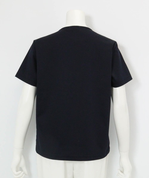 Picone CLUB(ピッコーネクラブ)の「コットン100%プリントプルオーバー(Tシャツ/カットソー・レディース・ネイビー/グレー/ホワイト/ピンク・13号/9号/11号)」の8枚目の写真