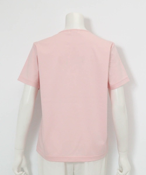 Picone CLUB(ピッコーネクラブ)の「コットン100%プリントプルオーバー(Tシャツ/カットソー・レディース・ネイビー/グレー/ホワイト/ピンク・13号/9号/11号)」の10枚目の写真