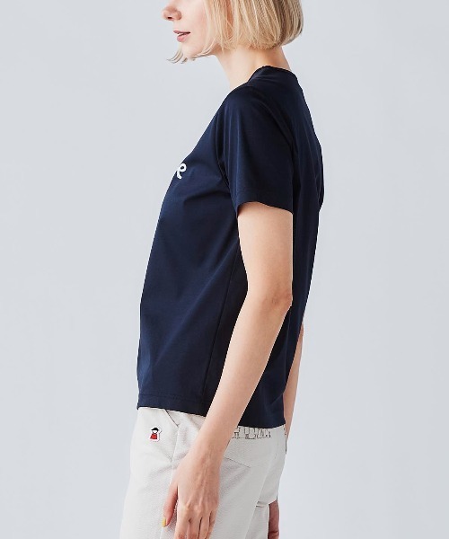 Picone CLUB(ピッコーネクラブ)の「コットン100%プリントプルオーバー(Tシャツ/カットソー・レディース・ネイビー/グレー/ホワイト/ピンク・13号/9号/11号)」の13枚目の写真