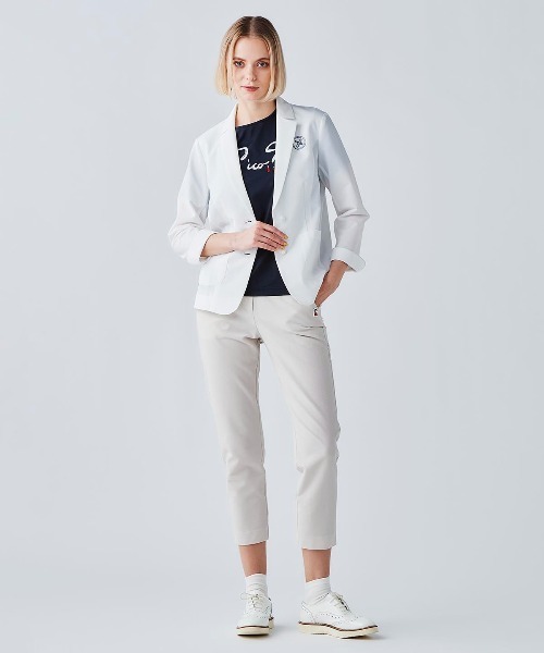 Picone CLUB(ピッコーネクラブ)の「コットン100%プリントプルオーバー(Tシャツ/カットソー・レディース・ネイビー/グレー/ホワイト/ピンク・13号/9号/11号)」の16枚目の写真