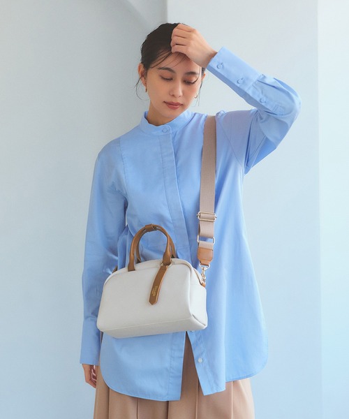 Breath TOPKAPI（ブレストプカピ）の「【Breath TOPKAPI】RIPPLE リプル ミニ ボストンバッグ チャーム付き（ボストンバッグ・レディース・アイボリー/ブラック/ベージュ系その他3・FREE）」の17枚目の写真