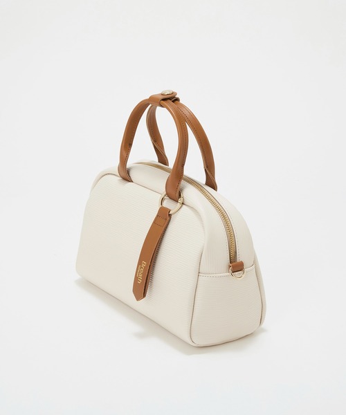 Breath TOPKAPI（ブレストプカピ）の「【Breath TOPKAPI】RIPPLE リプル ミニ ボストンバッグ チャーム付き（ボストンバッグ・レディース・アイボリー/ブラック/ベージュ系その他3・FREE）」の19枚目の写真