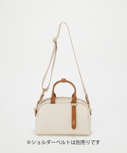 Breath TOPKAPI（ブレストプカピ）の「【Breath TOPKAPI】RIPPLE リプル ミニ ボストンバッグ チャーム付き（ボストンバッグ・レディース・アイボリー/ブラック/ベージュ系その他3・FREE）」の12枚目の写真