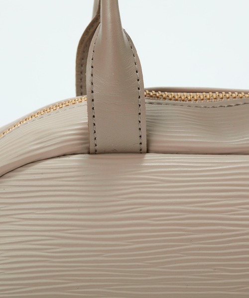 Breath TOPKAPI（ブレストプカピ）の「【Breath TOPKAPI】RIPPLE リプル ミニ ボストンバッグ チャーム付き（ボストンバッグ・レディース・アイボリー/ブラック/ベージュ系その他3・FREE）」の6枚目の写真