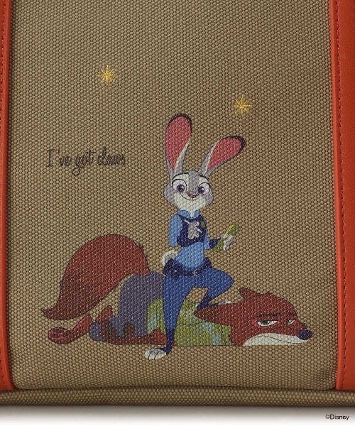 Samantha Thavasa（サマンサタバサ）の「『ズートピア』コレクション トートバッグ（トートバッグ・レディース・黄緑系・FREE）」の6枚目の写真