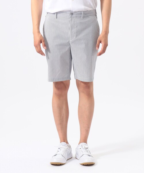 BEAMS GOLF(ビームスゴルフ)の「ORANGE LABEL / クールマックス(R)シアサッカーショーツ(吸水速乾)(その他パンツ・メンズ・グレー/ネイビー・X-LARGE/LARGE/MEDIUM/SMALL)」の21枚目の写真