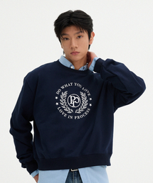 PROCESS（プロセス）の「Classic Love Sweatshirt - Navy（スウェット）」