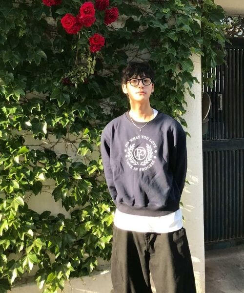 PROCESS(プロセス)の「Classic Love Sweatshirt - Navy(スウェット・メンズ・その他・FREE)」の6枚目の写真