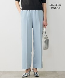 【CLASSY.掲載・新色追加・WEB限定カラーあり】FluidBackSatin ワイドパンツ