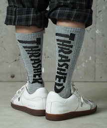 THRASHER | "02"≪THRASHER≫3足セット ジャガード クルーソックス(ソックス/靴下)