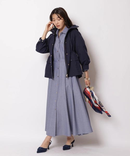 JUSGLITTY（ジャスグリッティー）の「ワークシャツワンピース（ワンピース・レディース・ブルー系その他3・2/1/0）」の19枚目の写真