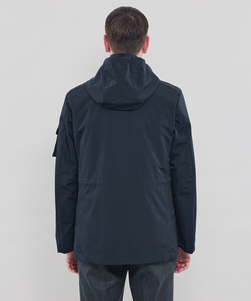 MACKINTOSH LONDON(マッキントッシュ ロンドン)の「【BERWICK】フーデッドブルゾン(ブルゾン・メンズ・ネイビー/ライトブルー・42/40/38)」の17枚目の写真