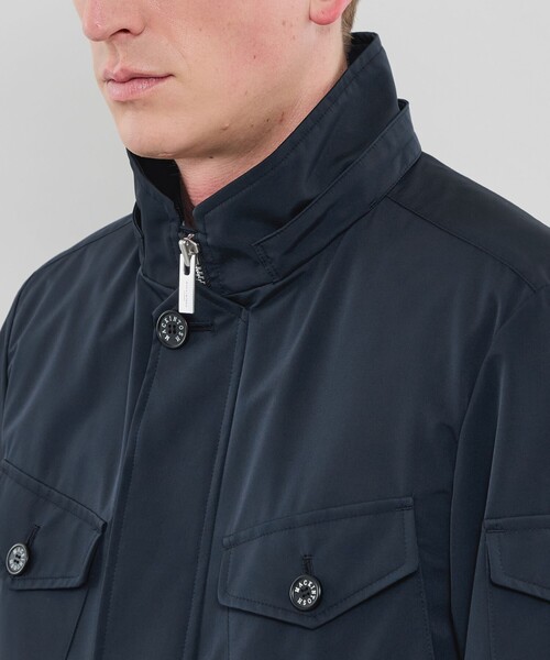 MACKINTOSH LONDON(マッキントッシュ ロンドン)の「【BERWICK】フーデッドブルゾン(ブルゾン・メンズ・ネイビー/ライトブルー・42/40/38)」の3枚目の写真