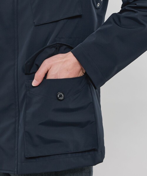 MACKINTOSH LONDON(マッキントッシュ ロンドン)の「【BERWICK】フーデッドブルゾン(ブルゾン・メンズ・ネイビー/ライトブルー・42/40/38)」の8枚目の写真
