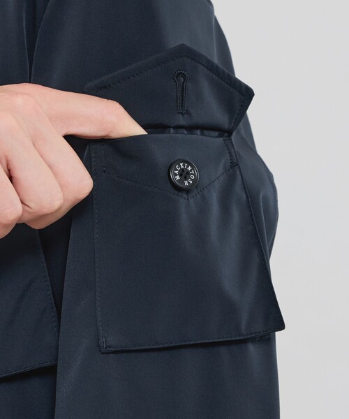 MACKINTOSH LONDON(マッキントッシュ ロンドン)の「【BERWICK】フーデッドブルゾン(ブルゾン・メンズ・ネイビー/ライトブルー・42/40/38)」の9枚目の写真