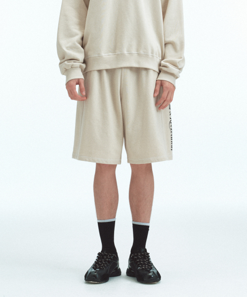 Rest&Recreation（レストアンドレクリエーション）の「SWEAT MIDI SHORTS - LIGHT BEIGE（その他パンツ・レディース・その他・ONE）」の3枚目の写真