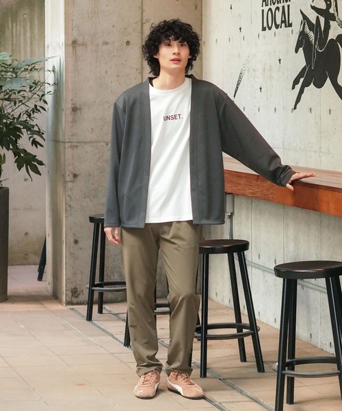 ragged mountain（ラギットマウンテン）の「【RAGGED MOUNTAIN/ラギットマウンテン】【シワになりにくい】ALBANY/オールバニ サマーパンツ 吸汗速乾 サマーイージーパンツ 驚きのストレッチ ウエストゴム・紐 旅行・ビジネス・デイリー（その他パンツ・メンズ・ベージュ/ブラック/カーキ/グレイッシュブルー・X-LARGE/LARGE/MEDIUM）」の7枚目の写真