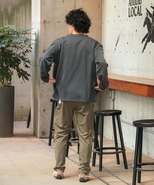 ragged mountain（ラギットマウンテン）の「【RAGGED MOUNTAIN/ラギットマウンテン】【シワになりにくい】ALBANY/オールバニ サマーパンツ 吸汗速乾 サマーイージーパンツ 驚きのストレッチ ウエストゴム・紐 旅行・ビジネス・デイリー（その他パンツ・メンズ・ベージュ/ブラック/カーキ/グレイッシュブルー・X-LARGE/LARGE/MEDIUM）」の9枚目の写真