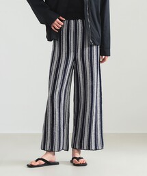 Demi-Luxe BEAMS | Krochet / コットン クロシェ パンツ(その他パンツ)