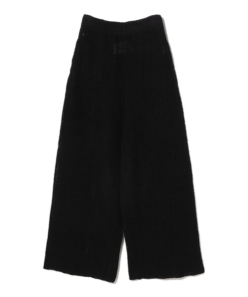 Demi-Luxe BEAMS（デミルクス ビームス）の「Krochet / コットン クロシェ パンツ（その他パンツ・レディース・ブルー/ブラック・ONE SIZE）」の8枚目の写真