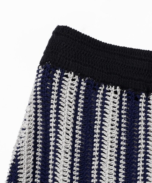 Demi-Luxe BEAMS（デミルクス ビームス）の「Krochet / コットン クロシェ パンツ（その他パンツ・レディース・ブルー/ブラック・ONE SIZE）」の13枚目の写真