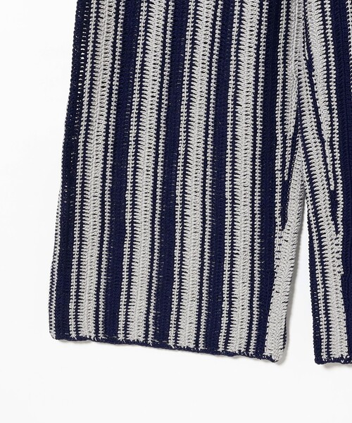 Demi-Luxe BEAMS（デミルクス ビームス）の「Krochet / コットン クロシェ パンツ（その他パンツ・レディース・ブルー/ブラック・ONE SIZE）」の14枚目の写真