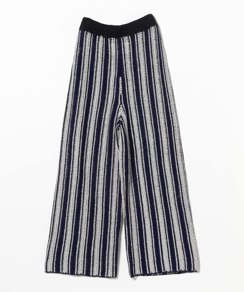Demi-Luxe BEAMS（デミルクス ビームス）の「Krochet / コットン クロシェ パンツ（その他パンツ・レディース・ブルー/ブラック・ONE SIZE）」の15枚目の写真