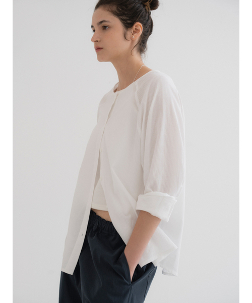 THEMITTEN（ザ・ミトン）の「[11th] Paper cotton blouse (white)（シャツ/ブラウス・レディース・その他・FREE）」の5枚目の写真