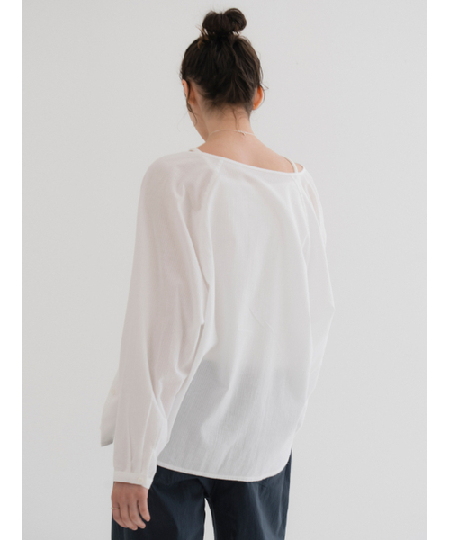THEMITTEN（ザ・ミトン）の「[11th] Paper cotton blouse (white)（シャツ/ブラウス・レディース・その他・FREE）」の6枚目の写真